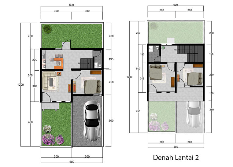 Layout Tipe 61