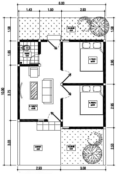 Layout Rumah