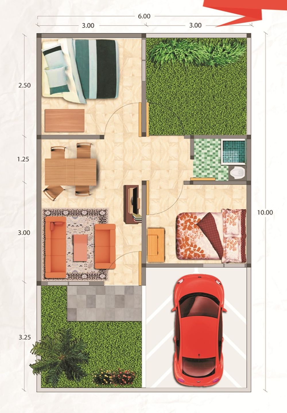 Layout Tipe 30/60