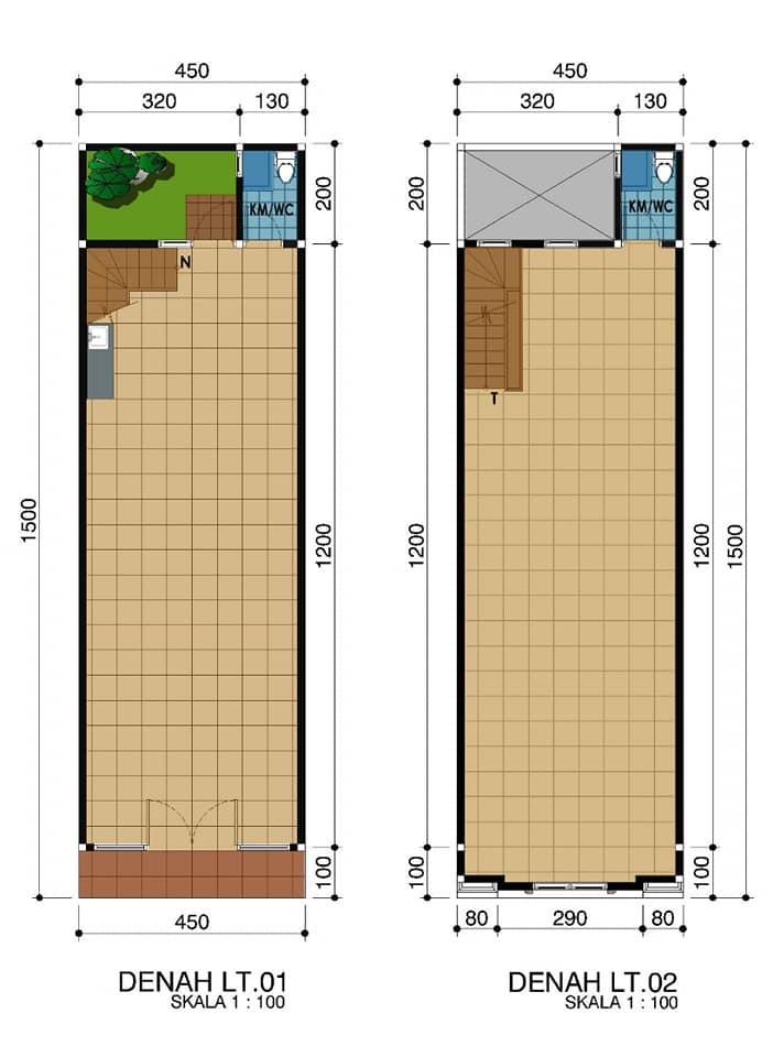 Layout Ruko