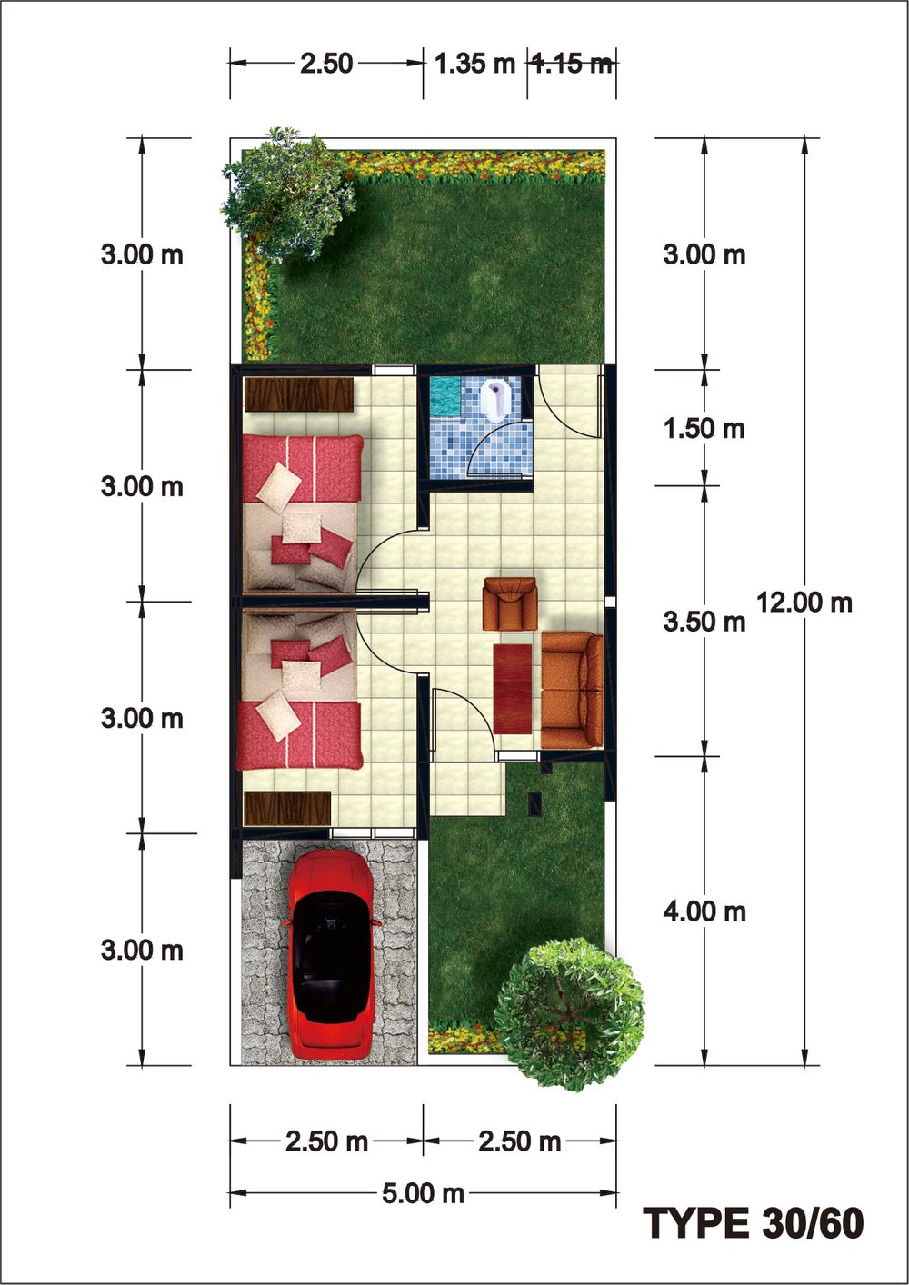Layout Tipe Subsidi