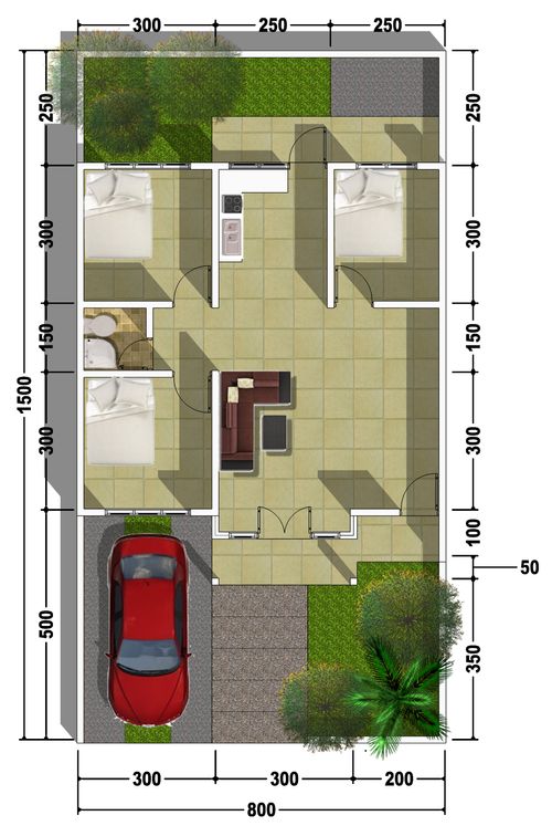 Layout Rumah