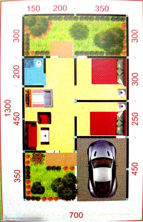 Layout Tipe 45