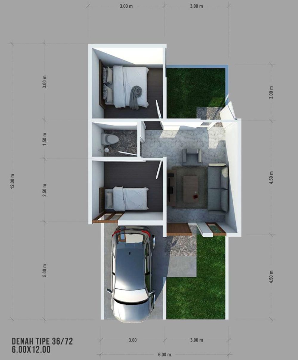 Layout Tipe 36/72