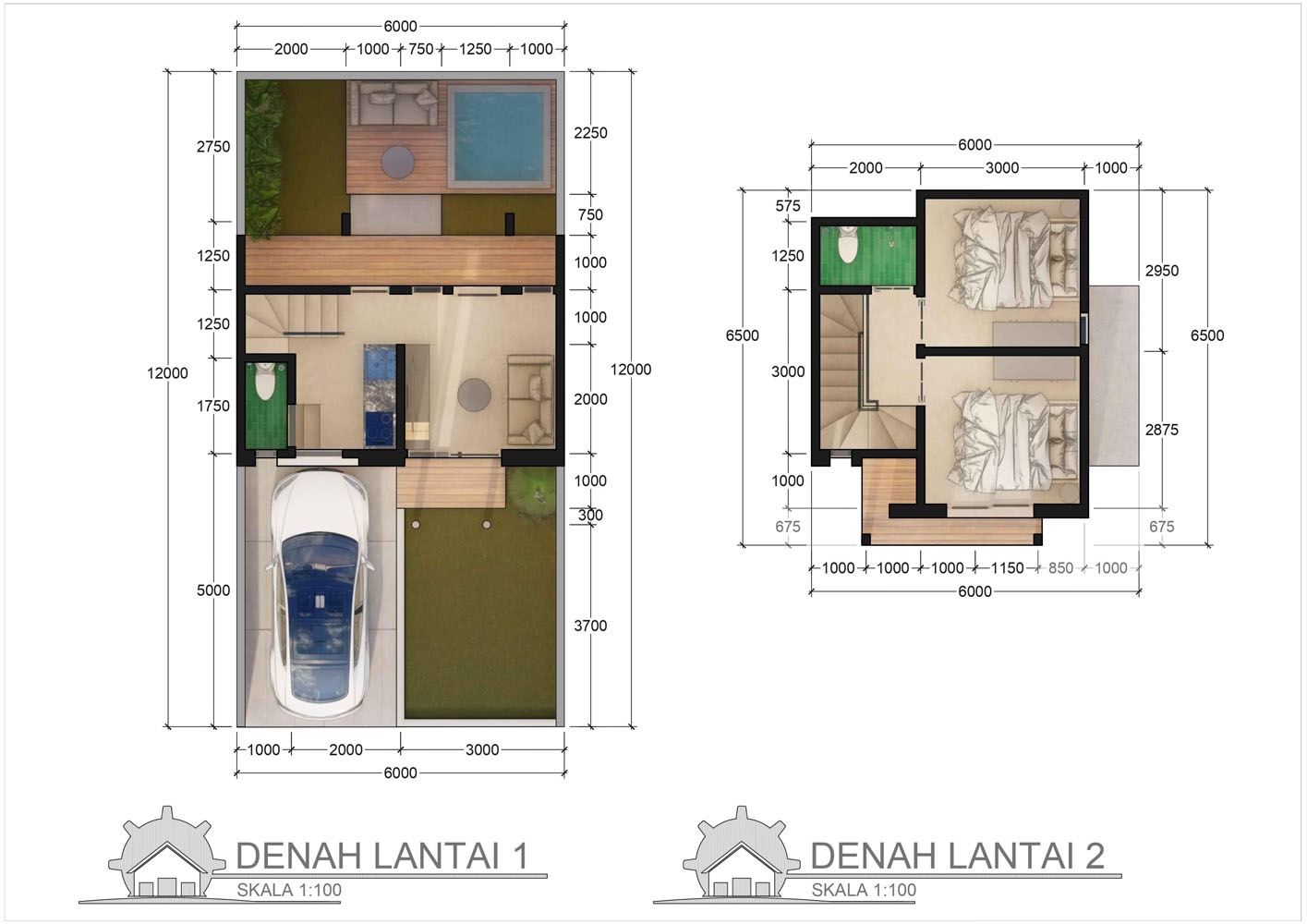 Layout Tipe 45