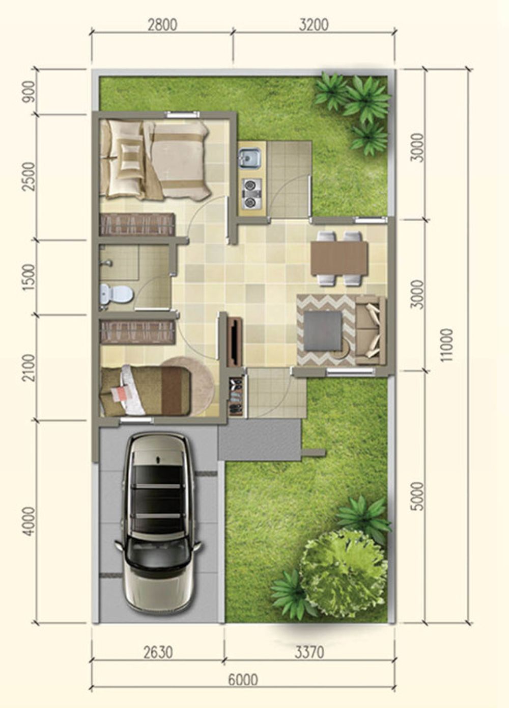 Layout Tipe 30