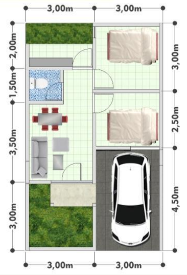 Layout Rumah