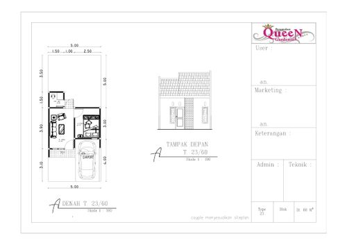 Layout Tipe 23