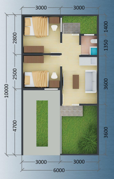 Layout Tipe 30