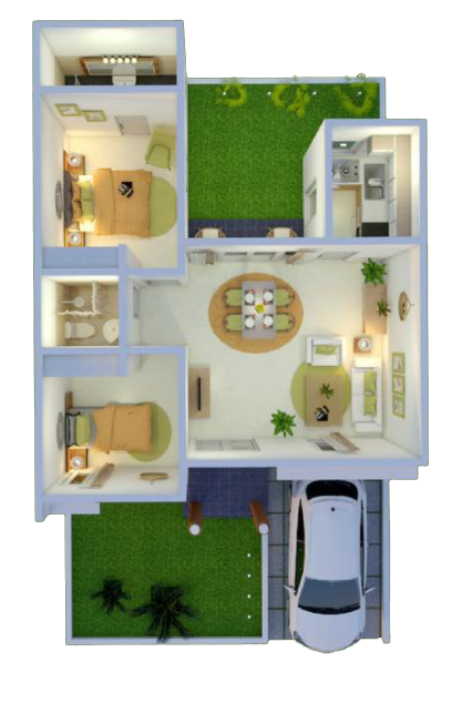 Layout Rumah