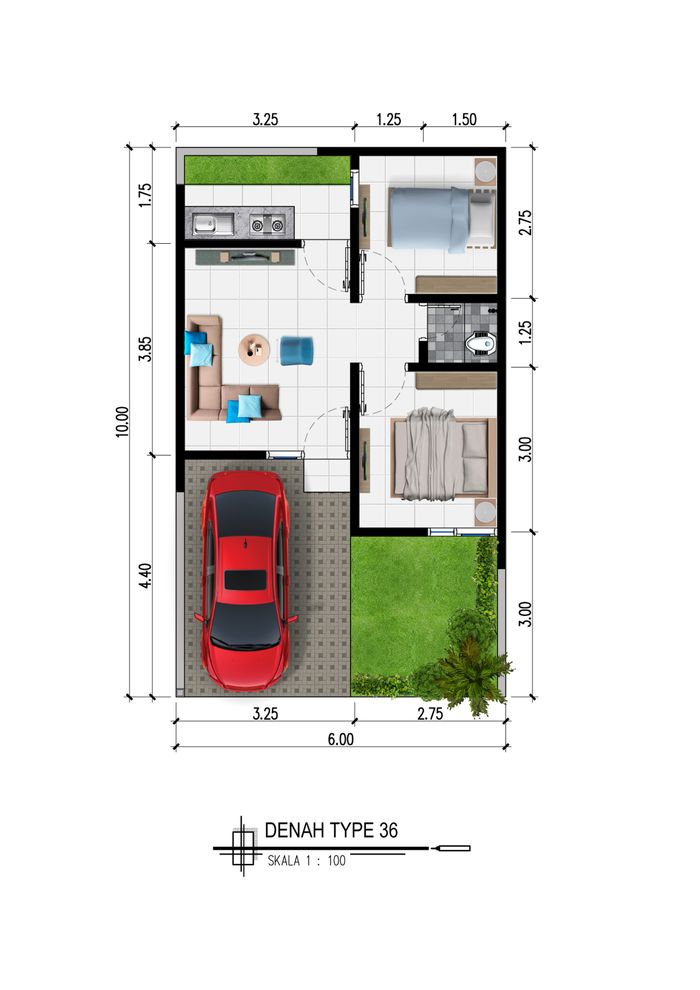 Layout Rumah