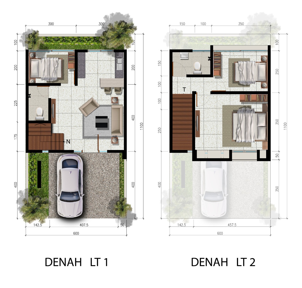 Layout Cranberry (3BR)