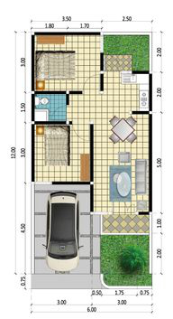 Layout Tipe 45/72