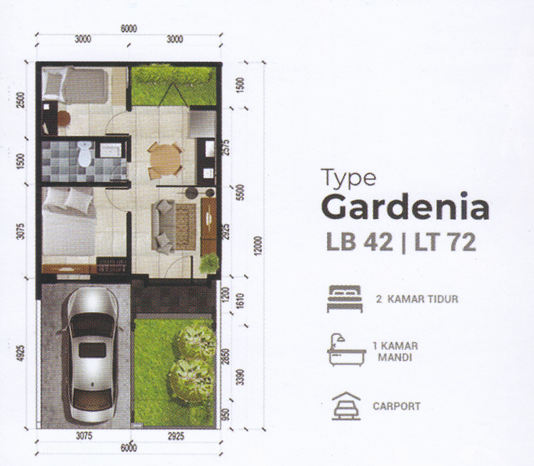 Layout Gardenia