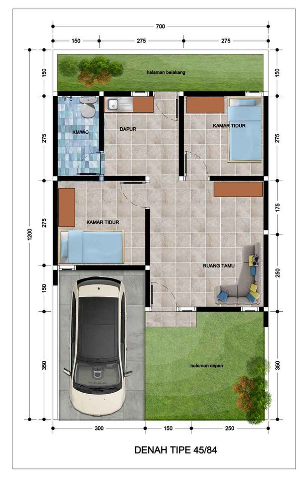 Layout Rumah