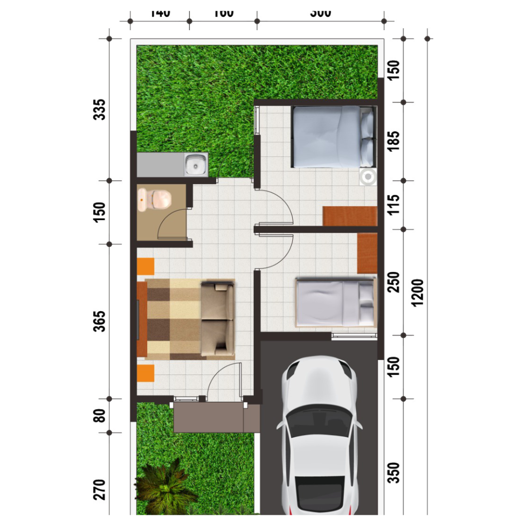 Layout Rumah
