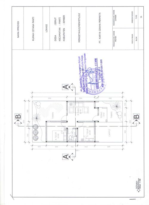 Layout Tipe 36