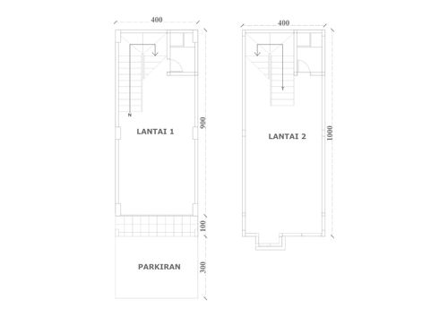 Layout Ruko