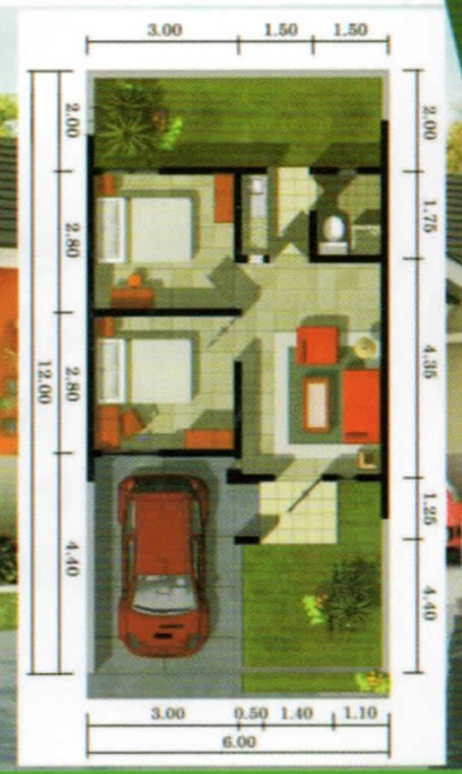 Layout Tipe 36