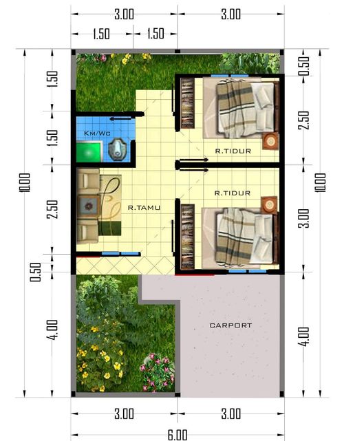 Layout Type 30/60 (Subsidi)