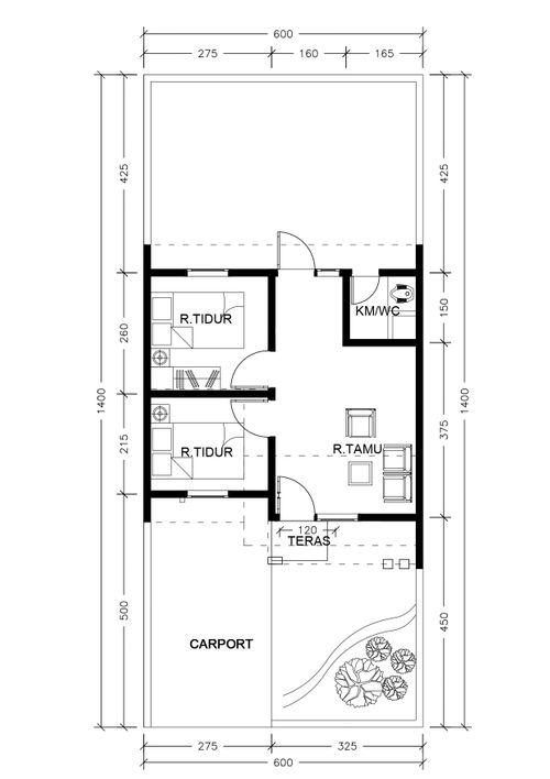 Layout Tipe 31/84