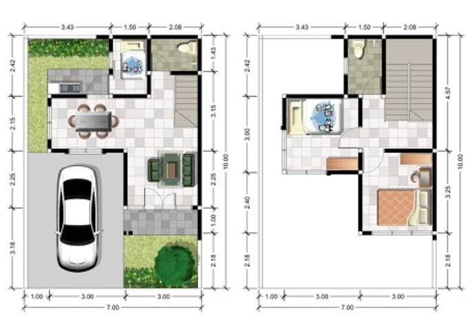 Layout Tipe 65/70