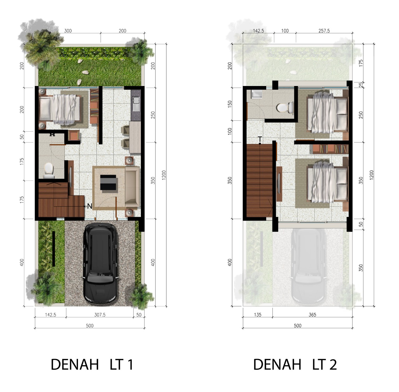Layout Cherry (3BR)