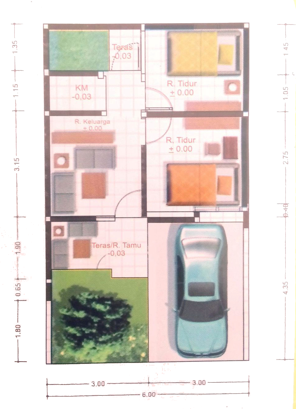 Layout Rumah