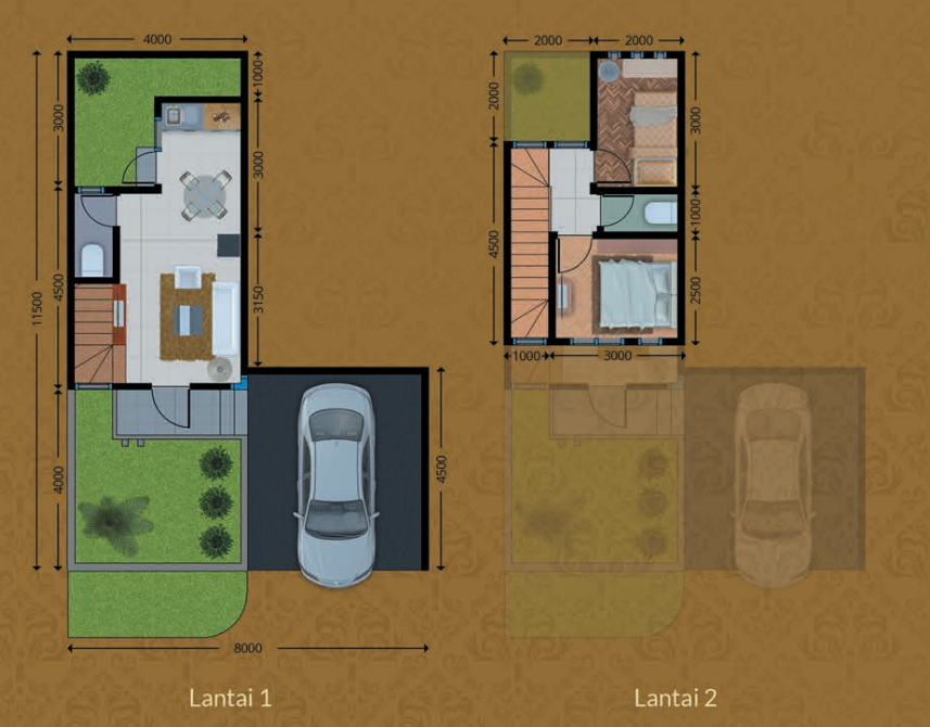 Layout Azaleas