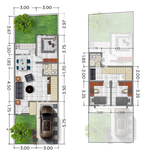 Layout Rumah