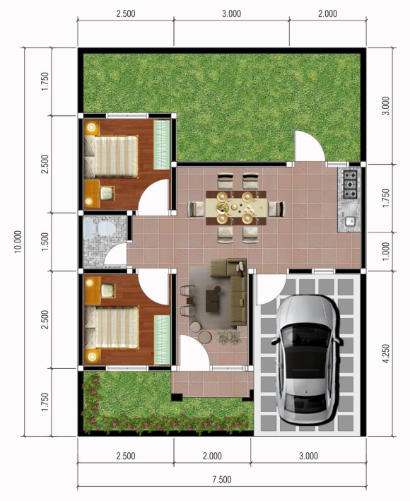 Layout Rumah