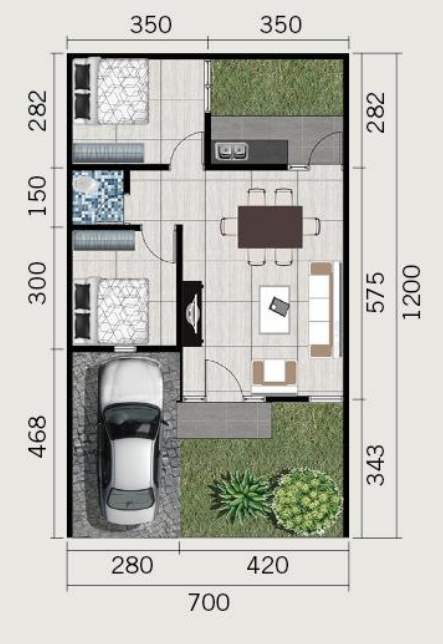 Layout Mahoni