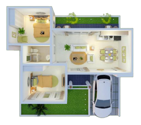 Layout Rumah