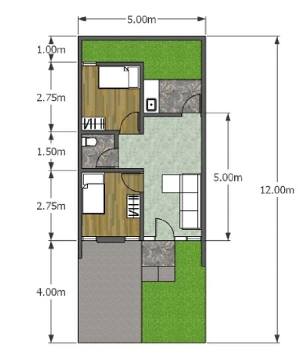Layout Tipe 36/60
