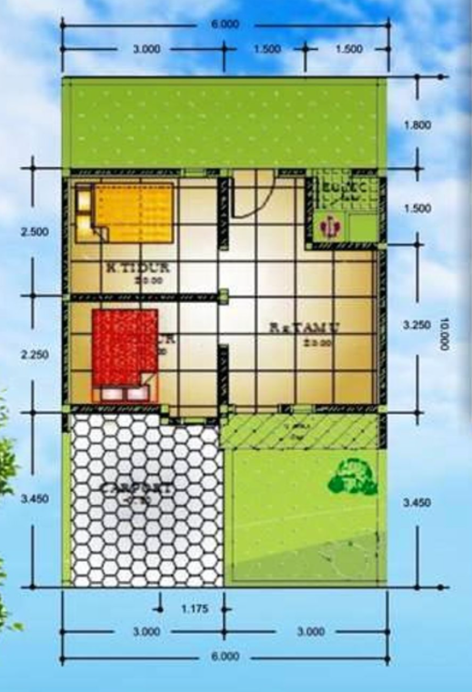 Layout Rumah