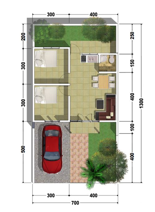 Layout Rumah