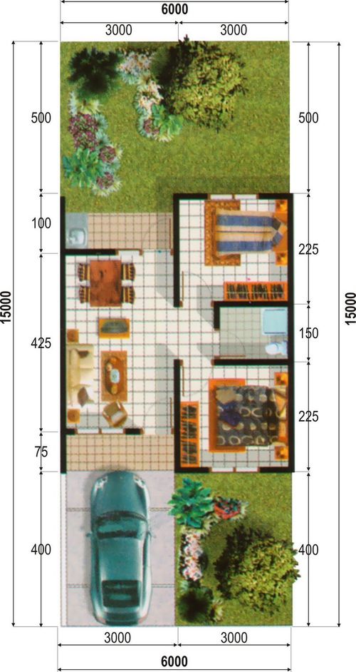 Layout Rumah