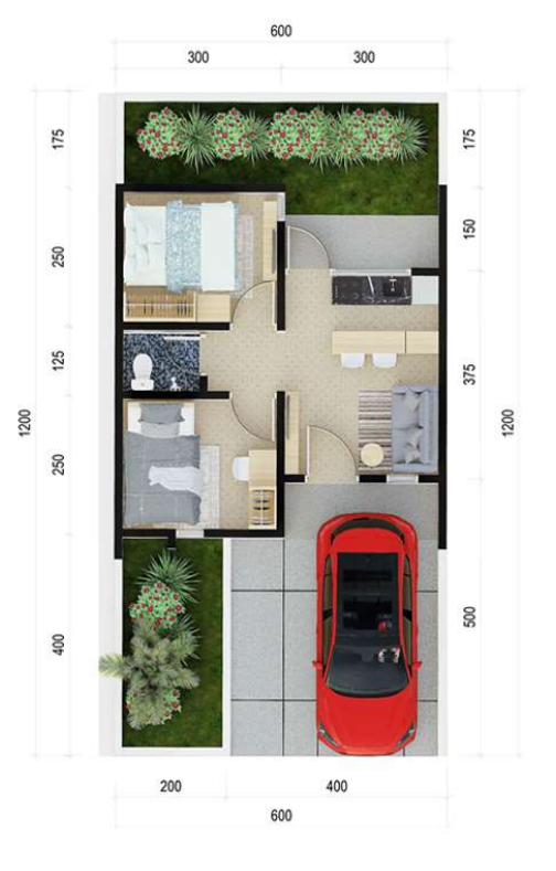 Layout Rumah