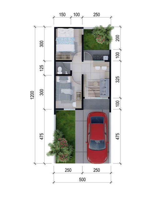 Layout Rumah