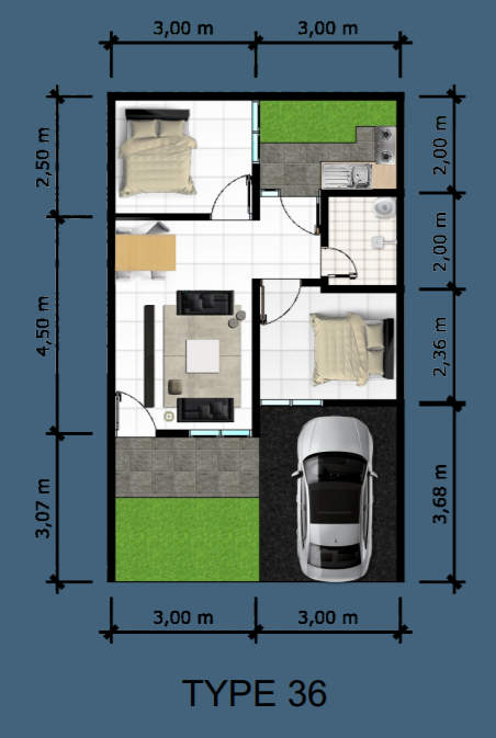 Layout Rumah