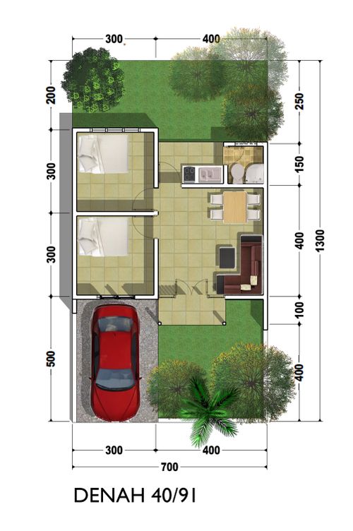 Layout Rumah