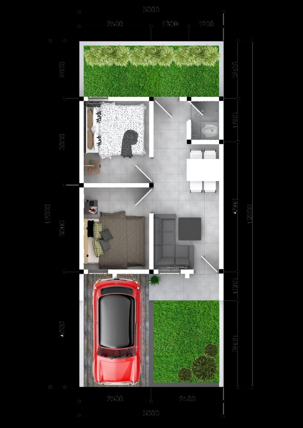 Layout Rumah
