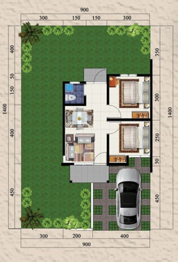 Layout Tipe 36/126