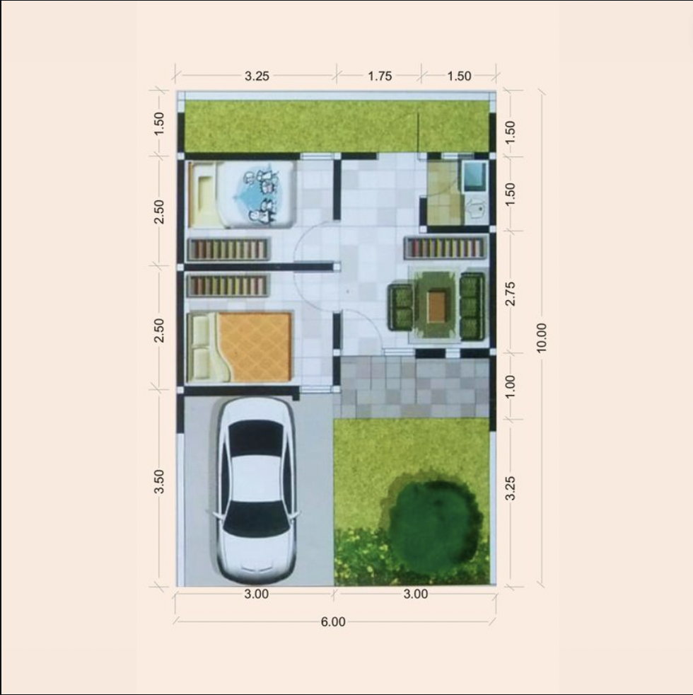 Layout Tipe 32/60