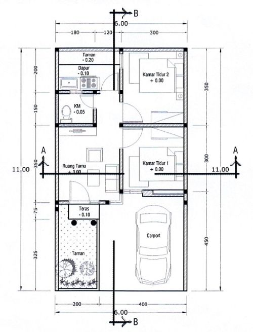 Layout Tipe 42/66